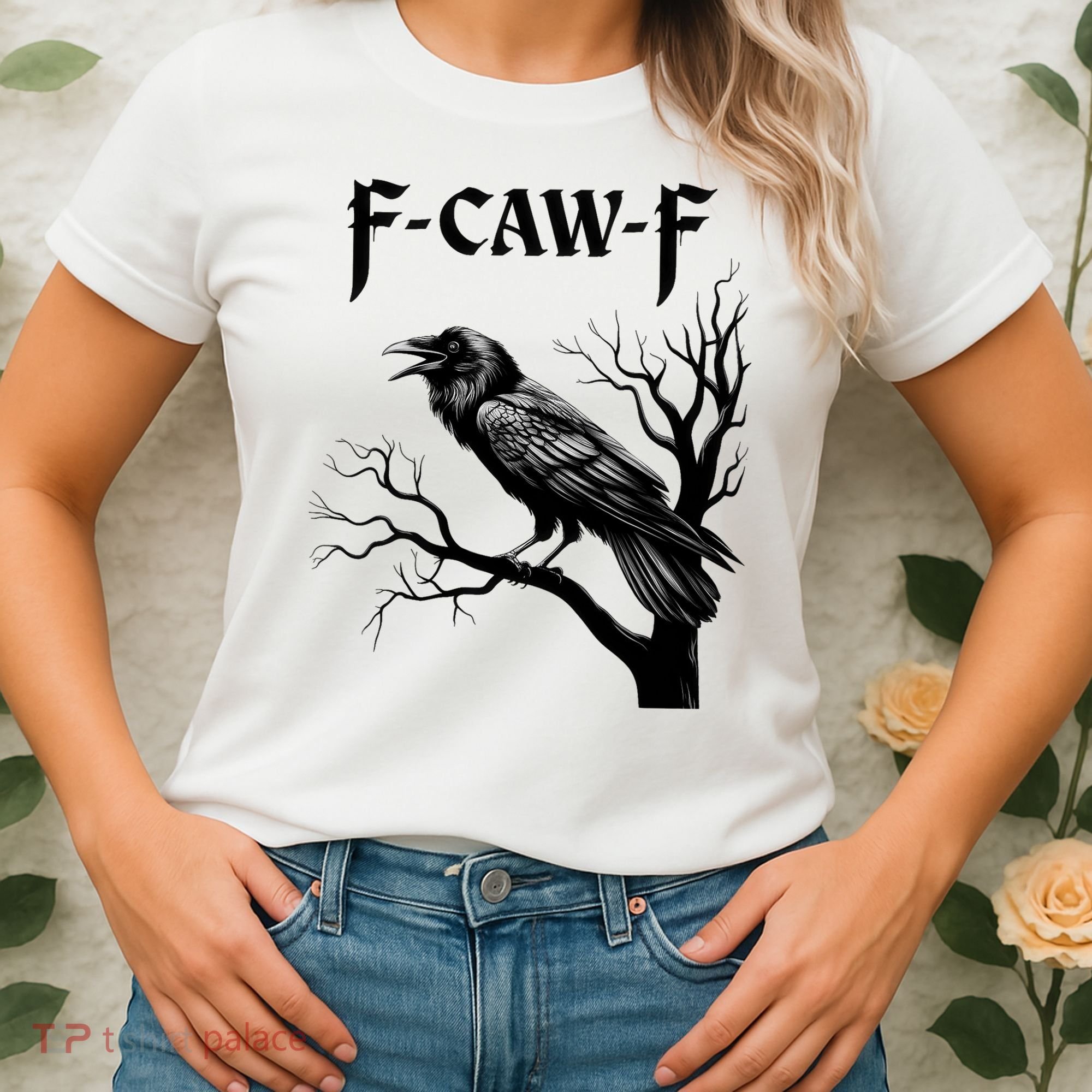 Black Crow, F-Caw-F Black Bird Women's T-Shirt