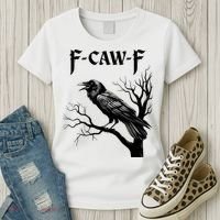 Black Crow, F-Caw-F Black Bird Women's T-Shirt thumb 3
