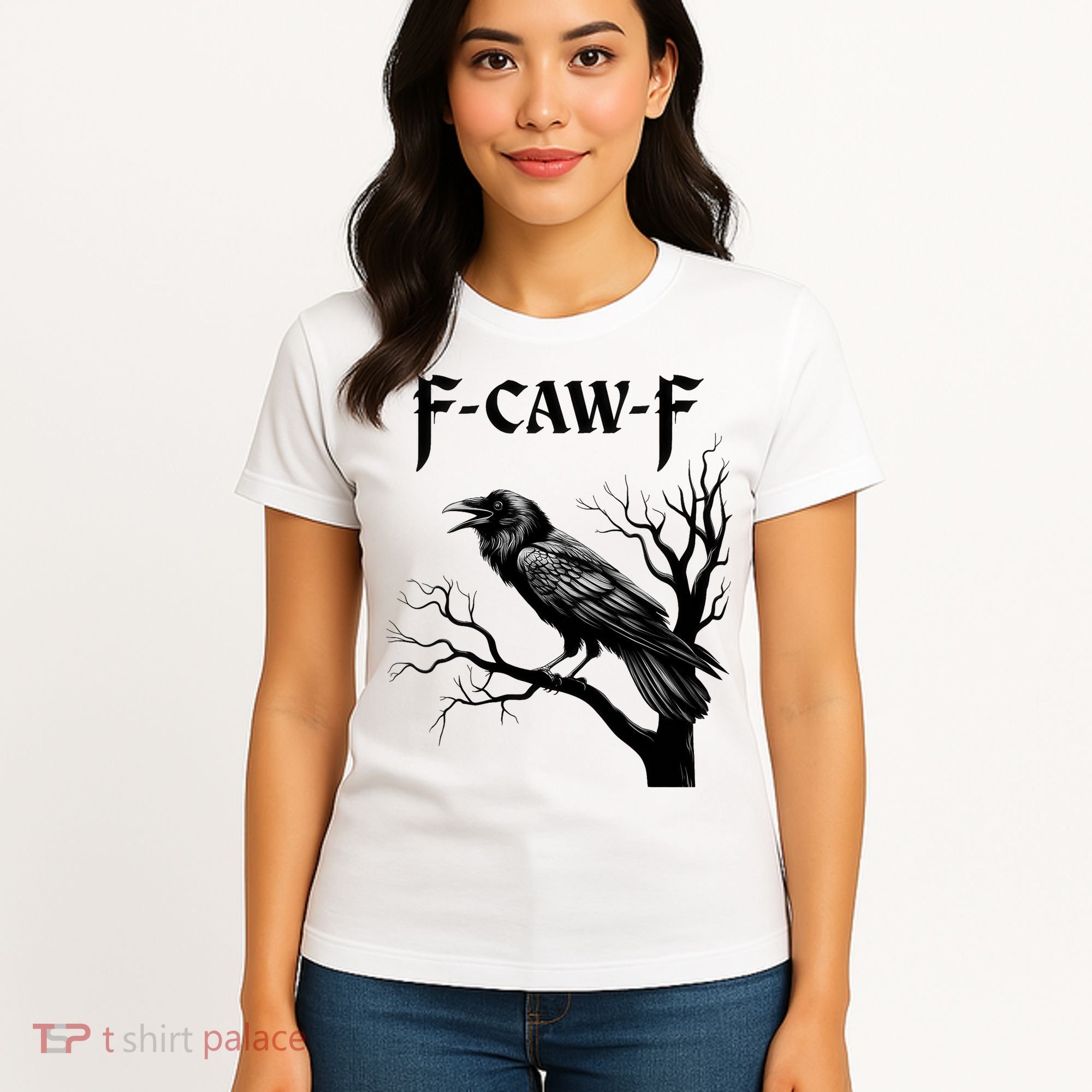 Black Crow, F-Caw-F Black Bird Women's T-Shirt