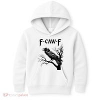 Black Crow, F-Caw-F Black Bird Kids Hoodie thumb 0