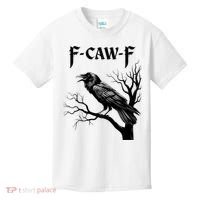 Black Crow, F-Caw-F Black Bird Kids T-Shirt thumb 0