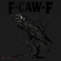 Black Crow, F-Caw-F Funny Black Bird Lover Coaster thumb 2