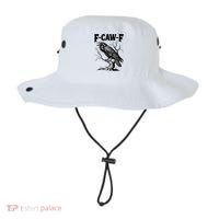 Black Crow, F-Caw-F Funny Black Bird Lover Bucket Hat thumb 0