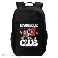 Barbecue Club Funny Cartoon Meat Lovers Retro Backpack thumb 0