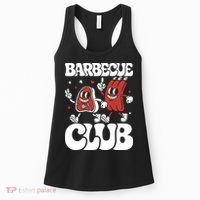Barbecue Club Funny Cartoon Meat Lovers Retro Women's Tank Top thumb 0