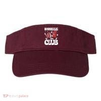 Barbecue Club Funny Cartoon Meat Lovers Retro Visor thumb 0