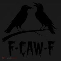 Black Crow, F-Caw-F Funny Black Bird Lover Tote Bag thumb 4