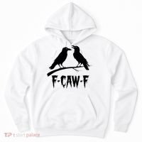 Black Crow, F-Caw-F Funny Black Bird Lover Hoodie thumb 0