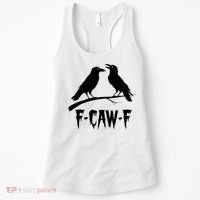 Black Crow, F-Caw-F Funny Black Bird Lover Women's Tank Top thumb 0