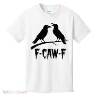 Black Crow, F-Caw-F Funny Black Bird Lover Kids T-Shirt thumb 0