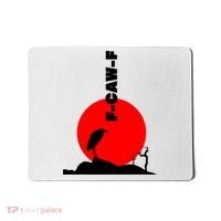 Black Crow F-Caw-F, Black Bird Humor, Funny Sayings Mousepad thumb 0