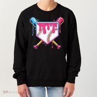 Baseball Cute For Ice Cream Cute Baseball Gift Women's Sweatshirt thumb 0