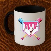 Baseball Cute For Ice Cream Cute Baseball Gift Coffee Mug thumb 2