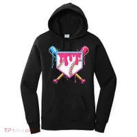 Baseball Cute For Ice Cream Cute Baseball Gift Women's Hoodie thumb 0