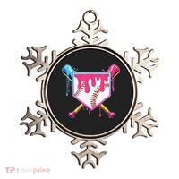 Baseball Cute For Ice Cream Cute Baseball Gift Ornament thumb 0
