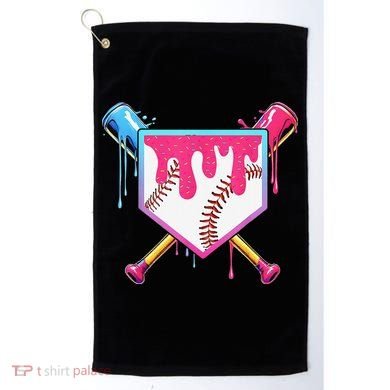 Baseball Cute For Ice Cream Cute Baseball Gift Golf Towel