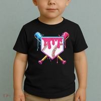 Baseball Cute For Ice Cream Cute Baseball Gift Toddler T-Shirt thumb 2