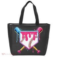 Baseball Cute For Ice Cream Cute Baseball Gift Tote Bag thumb 0
