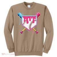 Baseball Cute For Ice Cream Cute Baseball Gift Sweatshirt thumb 0