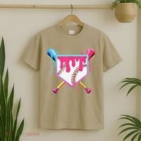 Baseball Cute For Ice Cream Cute Baseball Gift T-Shirt thumb 2