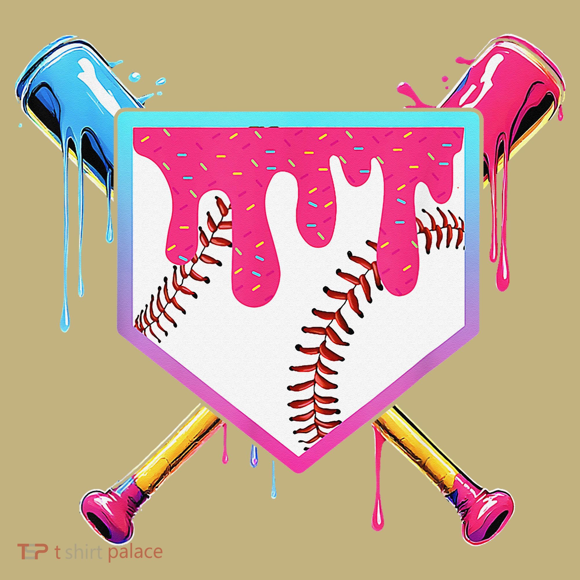 Baseball Cute For Ice Cream Cute Baseball Gift Polo