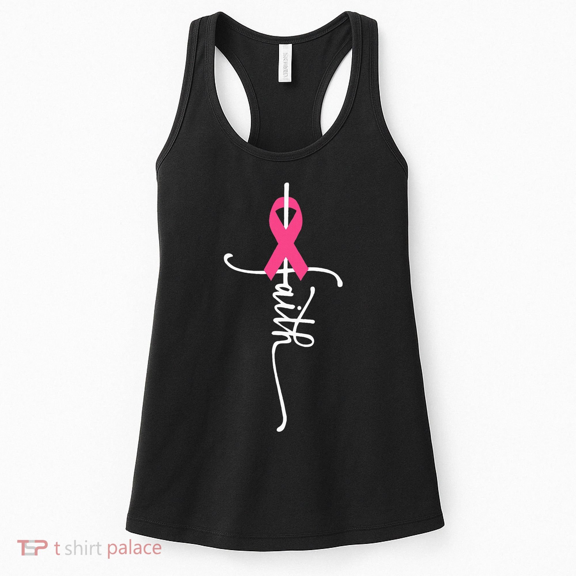 Breast Cancer Faith Breast Cancer Awareness Breast Cancer Women's Tank Top