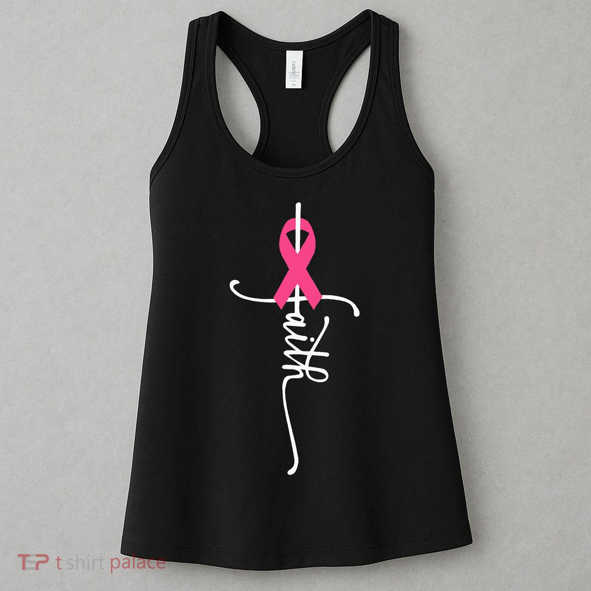 Breast Cancer Faith Breast Cancer Awareness Breast Cancer Women's Tank Top