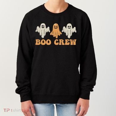 Boo Crew Ghost Halloween Day Women's Sweatshirt