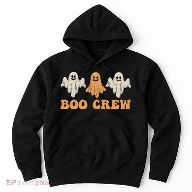 Boo Crew Ghost Halloween Day Hoodie