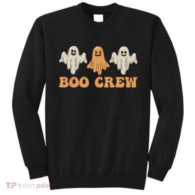 Boo Crew Ghost Halloween Day Sweatshirt