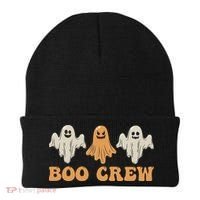 Boo Crew Ghost Halloween Day Beanie thumb 0