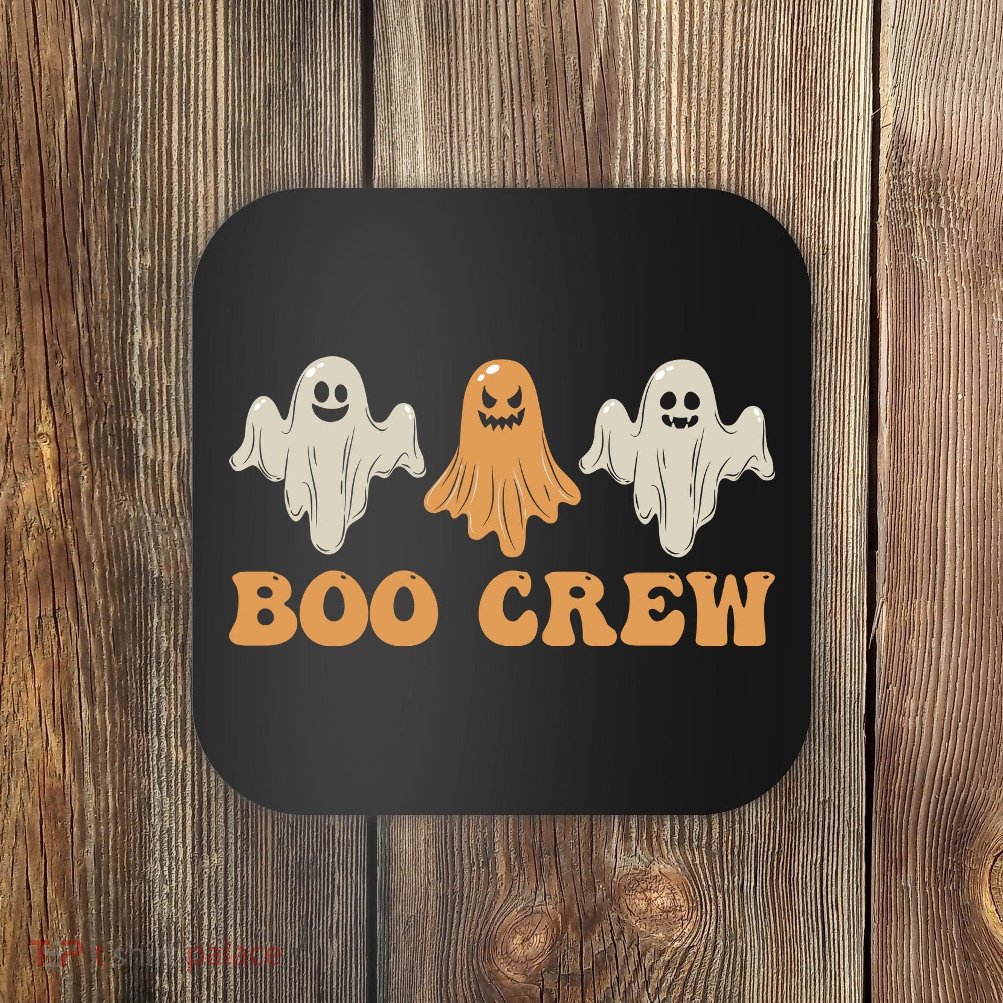 Boo Crew Ghost Halloween Day Coaster