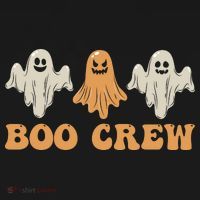 Boo Crew Ghost Halloween Day Pajama Set thumb 2