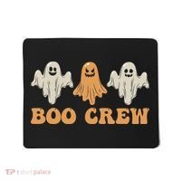 Boo Crew Ghost Halloween Day Mousepad thumb 0