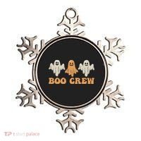 Boo Crew Ghost Halloween Day Ornament thumb 0