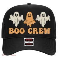 Boo Crew Ghost Halloween Day Hat thumb 0