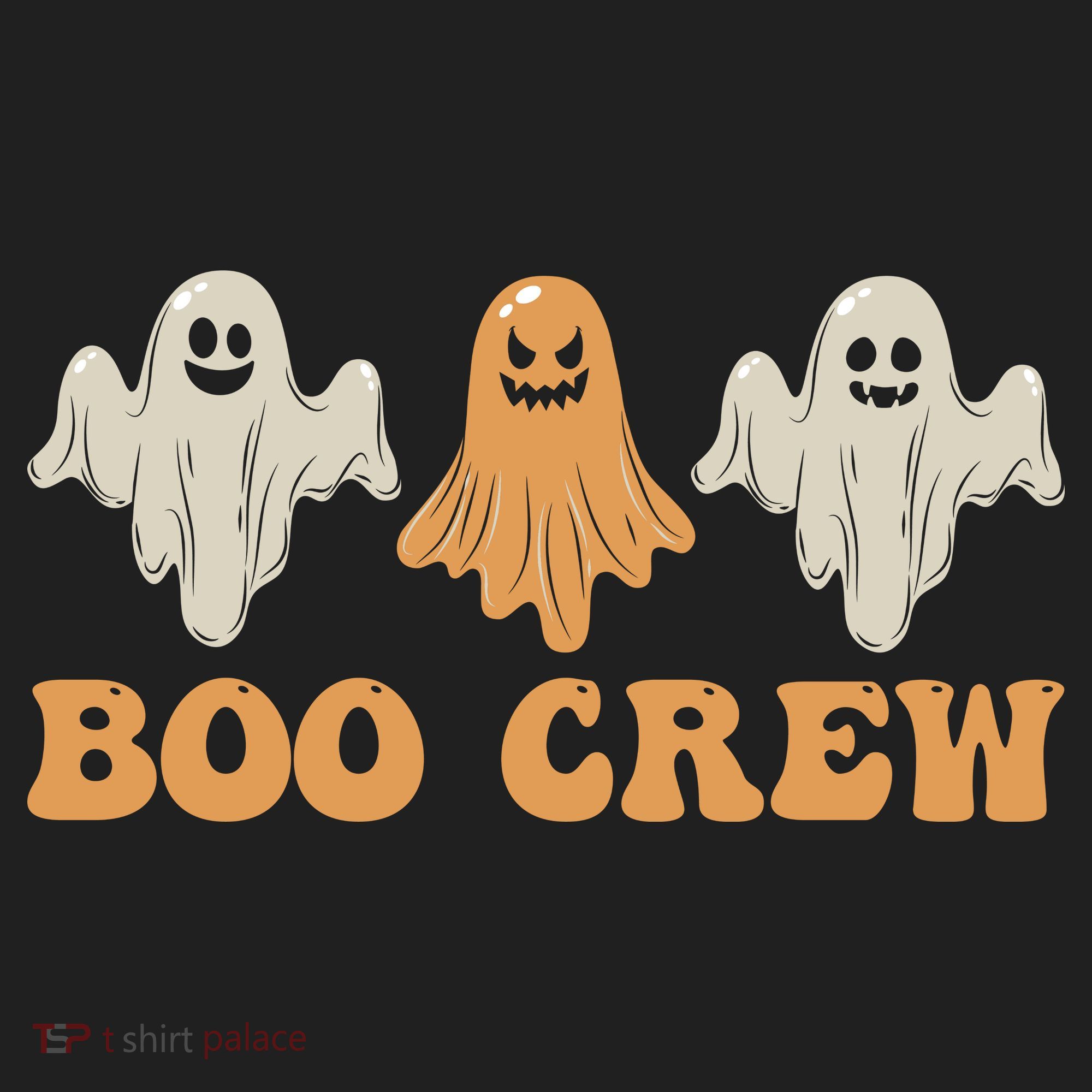 Boo Crew Ghost Halloween Day Hat
