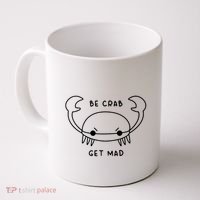 Be Crab Get Mad Coffee Mug thumb 0