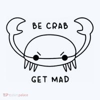 Be Crab Get Mad Ornament thumb 1