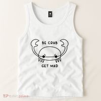 Be Crab Get Mad Tank Top thumb 2
