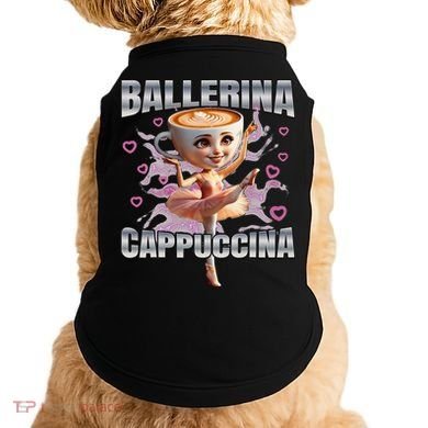 Ballerina Cappuccino Gift Doggie Tank