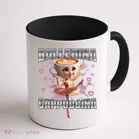 Ballerina Cappuccino Gift Coffee Mug thumb 1