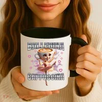 Ballerina Cappuccino Gift Coffee Mug thumb 3