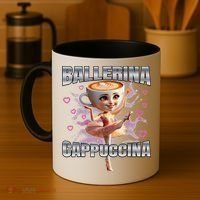 Ballerina Cappuccino Gift Coffee Mug thumb 4