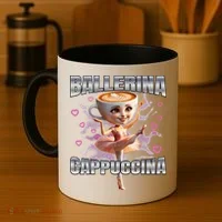 Ballerina Cappuccino Gift Coffee Mug thumb 4