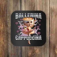 Ballerina Cappuccino Gift Coaster thumb 0