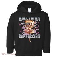 Ballerina Cappuccino Gift Toddler Hoodie thumb 0