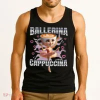 Ballerina Cappuccino Gift Tank Top thumb 3
