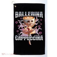 Ballerina Cappuccino Gift Golf Towel thumb 0
