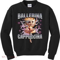 Ballerina Cappuccino Gift Kids Sweatshirt thumb 0